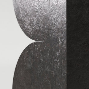 BLACK MARBLE SIDE TABLE