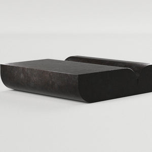 BLACK MARBLE COFFEE TABLE