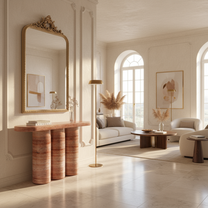 3 PILLARS CONSOLE TABLE