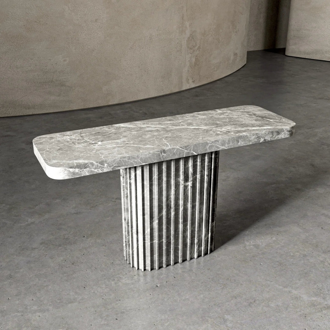 FLUTED CONSOLE TABLE