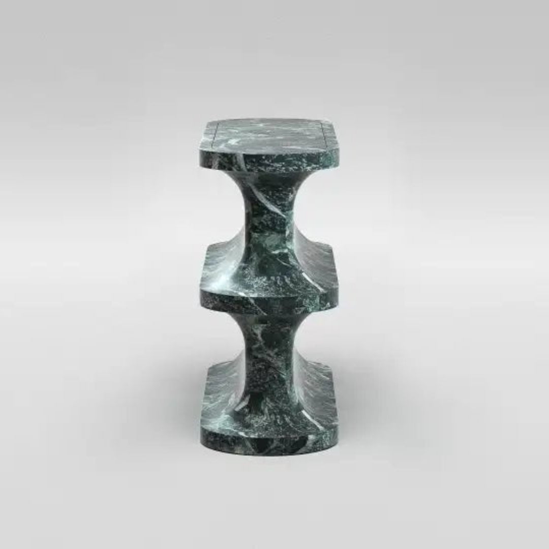 GREEN TRIVIA CONSOLE TABLE