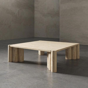 Travertine 4 Scrum Coffee Table