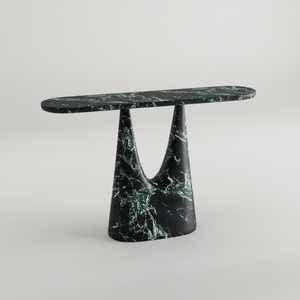 Emerald Green Console Table