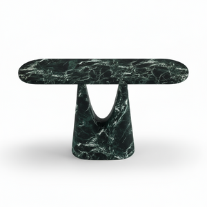 Emerald Green Console Table