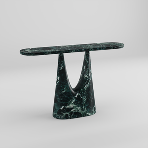 Emerald Green Console Table