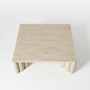 Travertine 4 Scrum Coffee Table